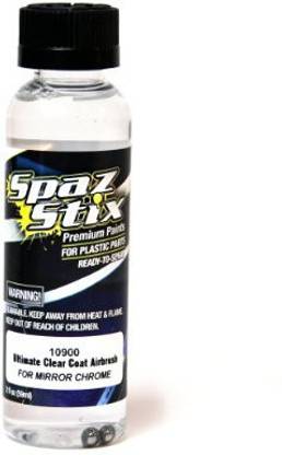 Spaz Stix Ultimate Clear Coat Airbrush Paint 2oz - For Mirror Chrome