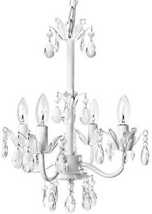 Tadpoles Sleeping Partners 4 Bulb Flower Chandelier, White