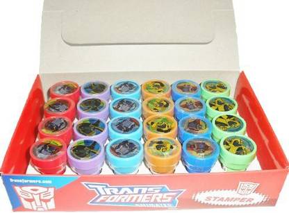 TRANSFORMERS Stamp Art 24 Pcs