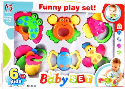 Tokenz Rattle set for Infants Rattle