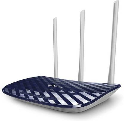 TP-Link C20 Wireless Router 2.4 GHz 750 Mbps Wifi Speed Single Band External Antenna Ethernet (Cable Broadband)