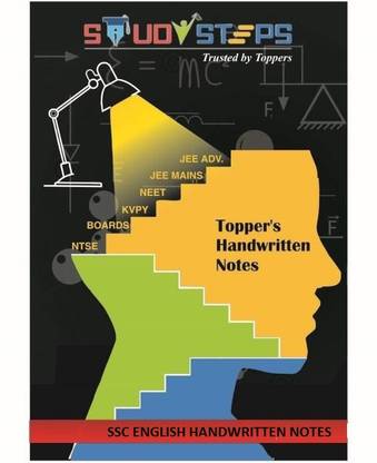 Gernel Study(English Medium) - Toppers Handwritten Notes For SSC By STUDYSTEPS