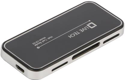 Live Tech Aluminum Style USB 2.0 High Speed Universal Serial Bus Micro USB Cable Included Multi Card Reader Card Reader