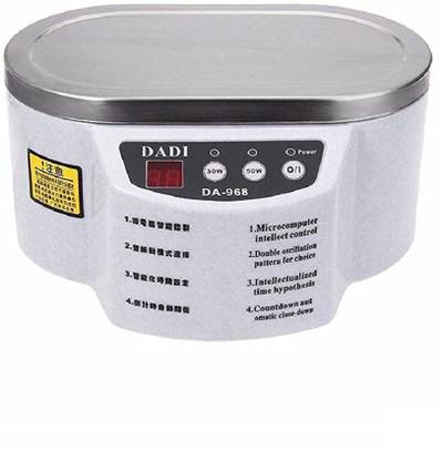 Techtest Ultrasonic Cleaner For Specs Jewellery Glasses Machine Dental Pcb Mobile Smart Mini ultrasonic cleaner for jewellery dental Glasses Circuit Board Cleaning Machine Intelligent Control Bath Watch 600ml Electrical Cleaning Spray Electrical Cleaning Spray