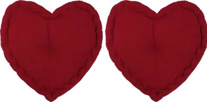 मून एक्सपोर्ट कॉटन ठोस फ्लोर कुशन 2 का पैक