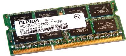 ELPIDA ddr3 DDR3 2 GB (Dual Channel) Laptop (EBJ21UE8BAU0)