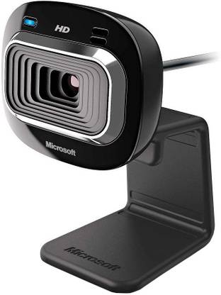 MICROSOFT LifeCam HD-3000 0 HD  Webcam with Built-In Microphone USB Connectivity