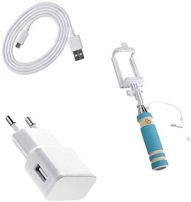 DAKRON Wall Charger Accessory Combo for Samsung J7 Duo