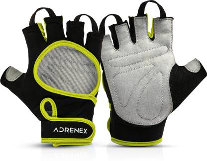 Adrenex by Flipkart Foam Padded, Open Cut Gym & Fitness Gloves with Wrist Support