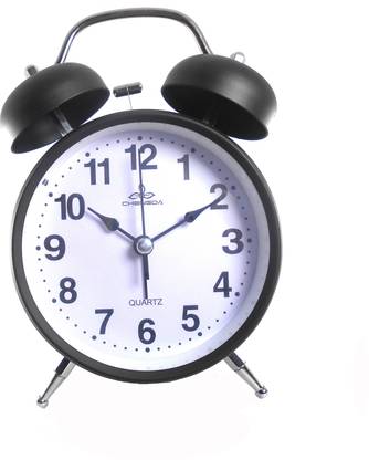 Quartz Analog Black Clock