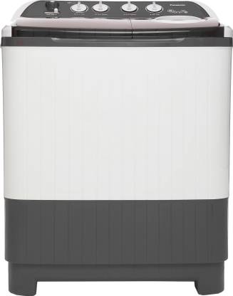 Panasonic 8 kg Semi Automatic Top Load Washing Machine White, Grey