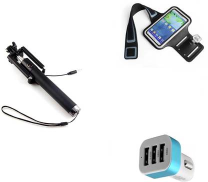 DAKRON Selfie Stick Accessory Combo for Motorola Droid Razr