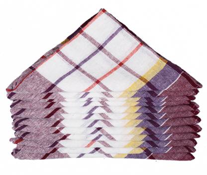 चिनार हैंडलूम किचन नैपकिन, डस्टर क्लॉथ, मल्टीपर्पस किचन नैपकिन / क्लॉथ, टेबल डस्टर वेट और ड्राई कॉटन क्लीनिंग क्लॉथ (12 का पैक) सफेद नैपकिन