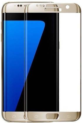 BlackBug Tempered Glass Guard for Samsung Galaxy S7 Edge (Gold) Screen Protector,Screen Guard,(Clear HD) 0.3mm, 2.5D