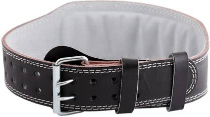 Hightop Weight lifting gym belt for exercise in home & gym Back Support (L, Black) Back / Lumbar Support