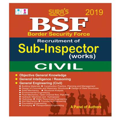 Border Security Force(BSF) Sub-Inspector(Works) Civil Exam Books