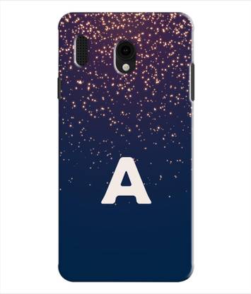 pinaaki Back Cover for Intex Aqua Lion E3 - Alphabet A
