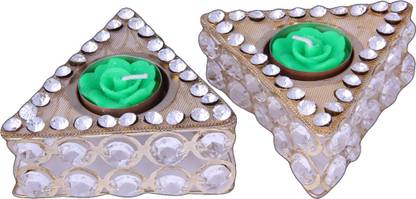 Suresh Brass (Pack of 2) Table Diya