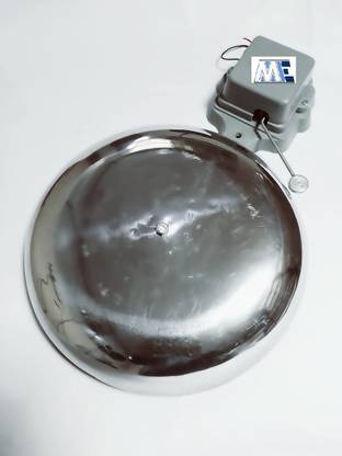 MME GONG BELL (12 INCH) Huge Gong Electric Industrial School College Factory bell Wired Door Chime