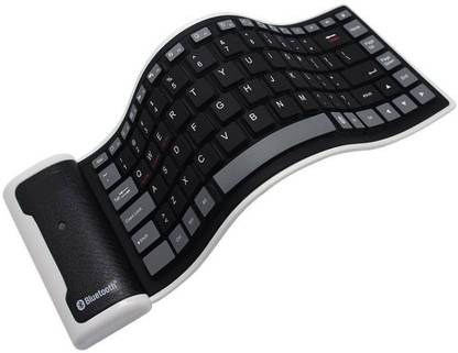 HONEY MONEY Wireless Bluetooth Keyboard Bluetooth Standard Multi-device Keyboard Compatible with Desktop, Laptop, Mac