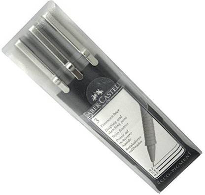 FABER-CASTELL Ecco Pigment Fibre-Tip Pen 0.3/0.5/0.7mm
