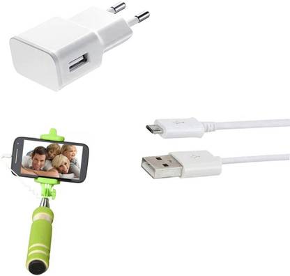 SARVIN Wall Charger Accessory Combo for Micromax Bharat 4