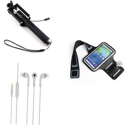 DAKRON Selfie Stick Accessory Combo for Micromax Selfie 2 Q4311