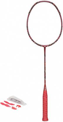 YONEX Voltric 80 E-Tune- With BG 66 ultimax strings Multicolor Strung Badminton Racquet