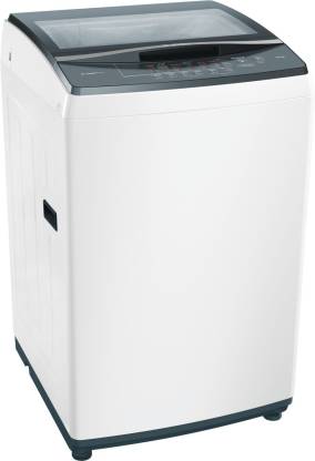 BOSCH 7 kg Fully Automatic Top Load Washing Machine White