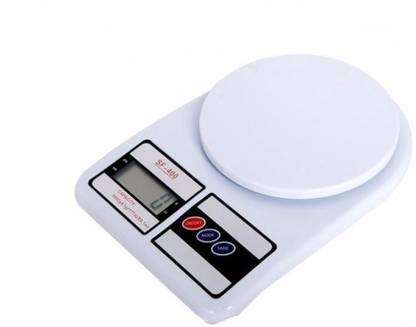 Manogyam Compact Scale With Backlight TS-500v 25 kg with Adaptor Digital Multi-Purpose Kitchen Weighing Scale