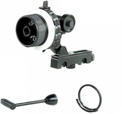 Proaim Slip-free Accurate Hard Stop Flip Follow Focus flippable gearbox for 15mm Rail Rod Camera Rig Support DSLR DV (FF-FLP) Camera Rig