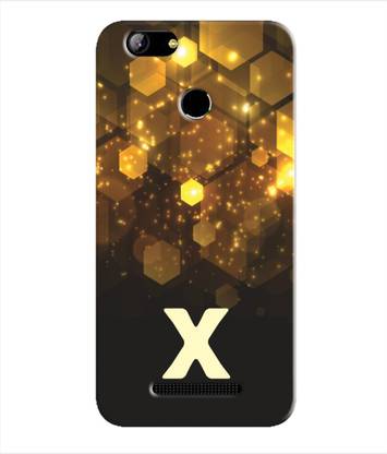 pinaaki Back Cover for Intex Aqua Lion X1 Plus - Alphabet O