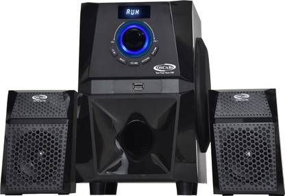 OSCAR OSC-2140BT 2.1 Channel With Digital Display, Bluetooth, Fm And Aux Connectivity Bluetooth Laptop/Desktop Speaker
