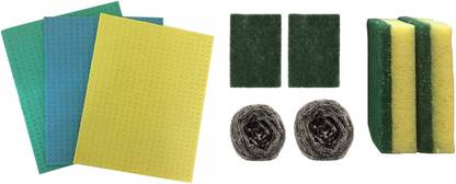 Brite Guard Brite Guard Cellulose Sponge Mop Set (Pack of 9) Sponge Mop