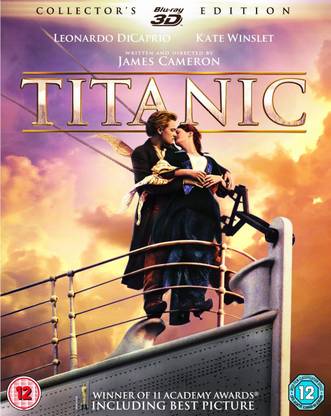 Titanic 3D Blu-ray + 2d blu-ray region a