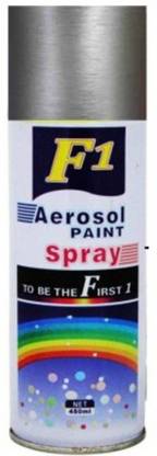 F1 Aerosol Silver Spray Paint 250 ml