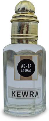 ASHTAAROMAS Pure Kewra Attar 8ml with Unique Basket Case Floral Attar