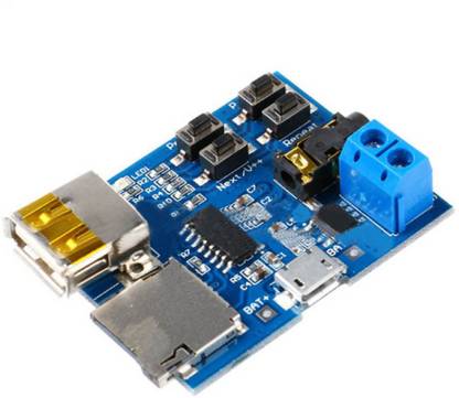 KitsGuru TF card U disk MP3 Format decoder board amplifier decoding audio Player module Electronic Components Electronic Hobby Kit