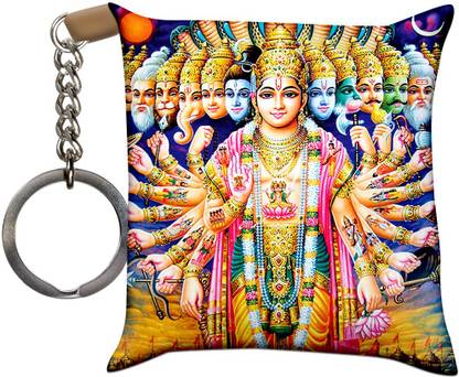 CRAZYINK Lord Vishnu Dasavatar SOFT Key Chain
