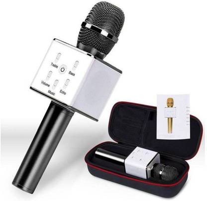 PADRAIG Q7 Handheld Wireless Bluetooth Karaoke Singing Mic Speaker Player Microphone Microphone