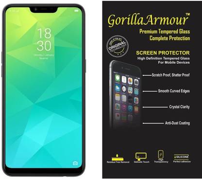 Gorilla Armour Tempered Glass Guard for Realme 2