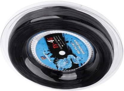 Quinergys ™ 0.69mm Diameter Professional Badminton strings Badminton Racket - Black 0.69 Badminton String - 10 m