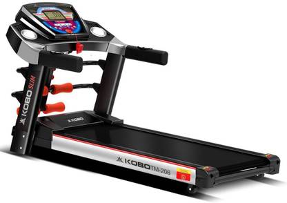 KOBO TM-206 2 H.P Multi Function Motorised Treadmill (2018 Model) Treadmill (Max Weight:120 kg)