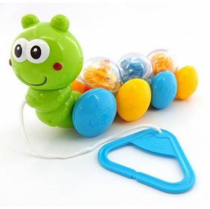 Tako bell Funny Drag-Draw Pull Along Worm Toy