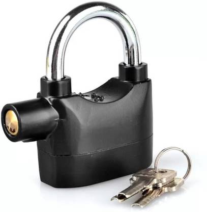 Aashish Motor Bike Alarm Lock Sensor Security Siren Padlock Metal FWEUK Pad Lock