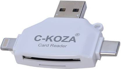 C KOZA CK-177 OTG Lightning USB Mobile Flash Drive Card Reader