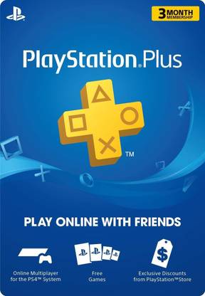 Sony PlayStation Plus: 3 Month Membership (US PSN)