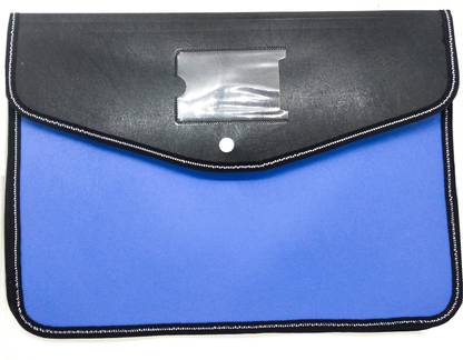 SAGA Plastic Button File Folder