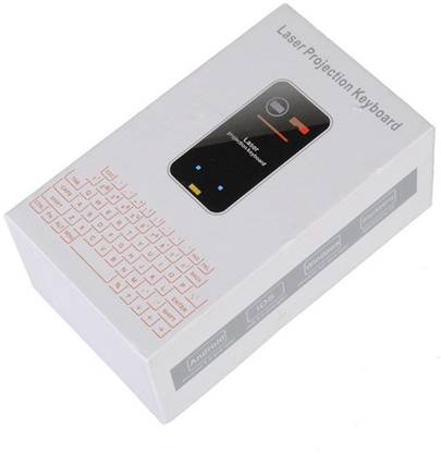 microware Virtual Laser Projection Wireless Bluetooth Keyboard Mini Mouse Not Speaker for iPhone 6S 6S Plus 6 6 Plus 5S 5C 5 HTC One M8 M9 Virtual Laser Handheld Laptop Keyboard