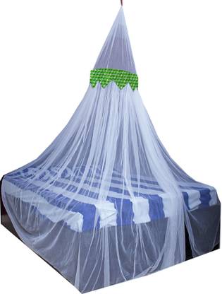 Creative Textiles Polyester Adults Washable Double Bed Easy to use Mosquito Net